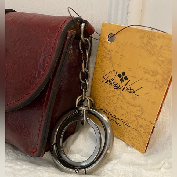 Patricia Nash *Mini Torri* Leather Key Fob. NWT - Picture 8 of 10